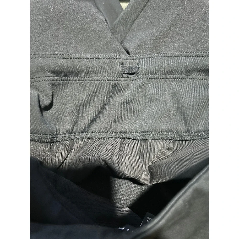 Athleta Headlands Hybrid Cargo II‎ Pants Black High Rise Tapered Womens Size 2